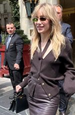SUKI WATERHOUSE Leaves Her Hotel in Paris 07/06/2023