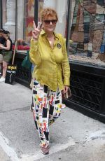 SUSAN SARANDON at SAG-AFTRA Picket Line at Netflix Offices in New York 07/20/2023