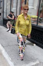 SUSAN SARANDON at SAG-AFTRA Picket Line at Netflix Offices in New York 07/20/2023