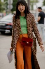 SUSIE LAU Arrives at Chanel Fall/Winter 23/24 Haute Couture Show in Paris 07/04/2023