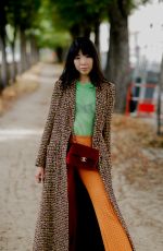 SUSIE LAU Arrives at Chanel Fall/Winter 23/24 Haute Couture Show in Paris 07/04/2023