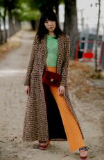 SUSIE LAU Arrives at Chanel Fall/Winter 23/24 Haute Couture Show in Paris 07/04/2023