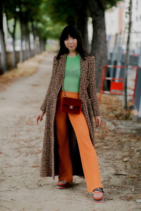 SUSIE LAU Arrives at Chanel Fall/Winter 23/24 Haute Couture Show in Paris 07/04/2023