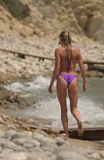 SYLVIE MEIS in Bikini at Chiringuito Casa Jondal in Ibiza 07/12/2023
