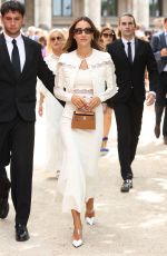 TAMARA KALINIC Arrives at Elie Saab Haute Couture Spring/Summer 23/24 Show at Paris Fashion Week 07/05/2023