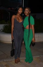 TANYA MANHENGA Arrives at Menagerie Bar in Manchester 07/21/2023