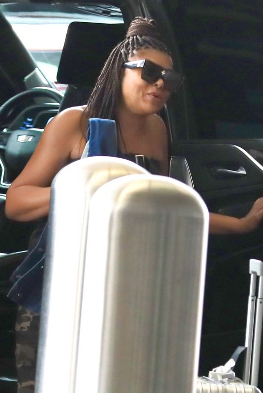 TARAJI P HENSON at LAX Airport in Los Angeles 07/23/2023