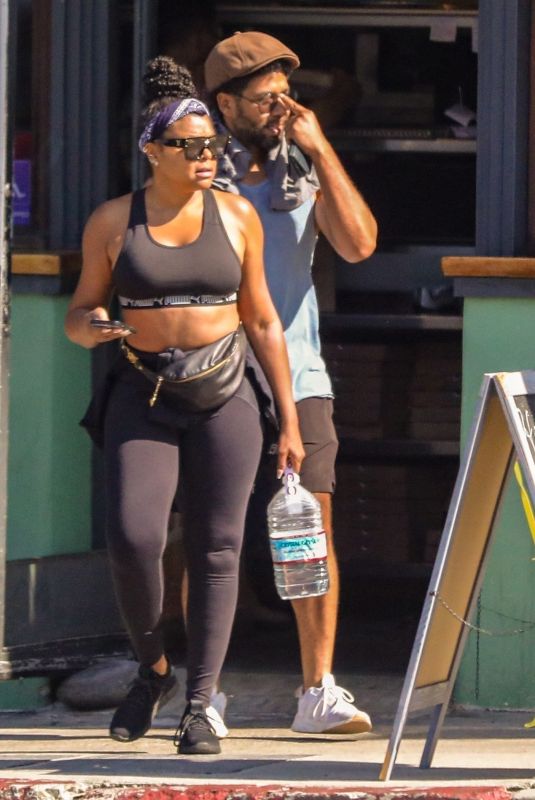 TARAJI P. HENSON Out for Lunch at Pace Restaurant in Los Angeles 07/08/2023