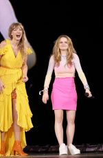 TAYLOR SWIFT and JOEY KING at The Eras Tour in Kansas City 07/07/2023