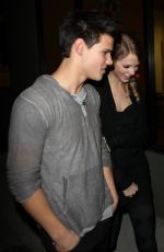 TAYLOR SWIFT and Taylor Lautner Reunited at Swift