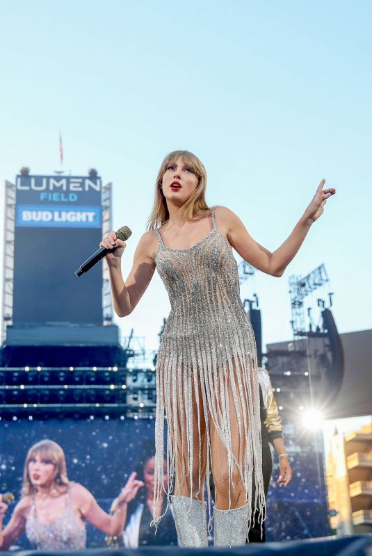TAYLOR SWIFT at The Eras Tour in Seattle 07/22/2023