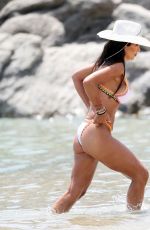 TERESA GIUDICE in Bikini and Luis Louie Ruela on Holiday in Mykonos 07/26/2023