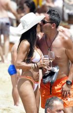 TERESA GIUDICE in Bikini and Luis Louie Ruela on Holiday in Mykonos 07/26/2023