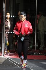 TEYANA TAYLOR Leaves a Restaurant in Paris 06/30/2023