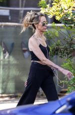 TISH CYRUS Out Her Toluca Lake Neighborhood 07/06/2023