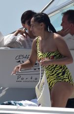 TRACEE ELLIS ROSS at a Yacht in Portofino 06/29/2023