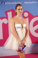 VALENTINA FERRAGNI at Barbie Premiere at Cinema Anteo Citylife in Milan 07/18/2023