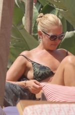 VALERIA MAZZA and Alejandro Gravier on the Beach in Marbella 07/23/2023