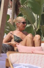 VALERIA MAZZA and Alejandro Gravier on the Beach in Marbella 07/23/2023