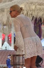 VALERIA MAZZA and Alejandro Gravier on the Beach in Marbella 07/23/2023