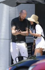 VANESSA HUDGENS and Oliver Trevena Out with Friends in Los Angeles 07/20/2023