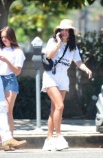 VANESSA HUDGENS and Oliver Trevena Out with Friends in Los Angeles 07/20/2023