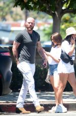 VANESSA HUDGENS and Oliver Trevena Out with Friends in Los Angeles 07/20/2023