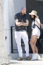 VANESSA HUDGENS and Oliver Trevena Out with Friends in Los Angeles 07/20/2023