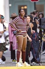 VENUS WILLIAMS at a Photoshoot in New York 07/27/2023