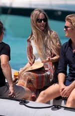 VIVIAN SIBOLD and Nico Rosbergat a Beach in Formentera 07/04/2023