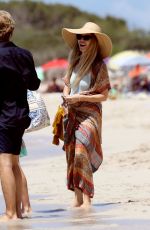 VIVIAN SIBOLD and Nico Rosbergat a Beach in Formentera 07/04/2023