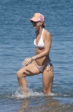 VOGUE WILLIAMS in a White Bikini at a Beach in Sotogrande 07/25/2023