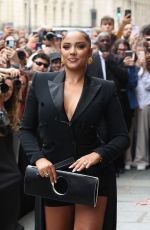 WEJDENE Arrives at Jean Paul Gaultier Haute Couture Spring/Summer 23/24 Show at Paris Fashion Week 07/05/2023
