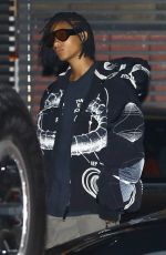 WILLOW SMITH on a Late Dinner Date at Nobu in Malibu 07/27/2023