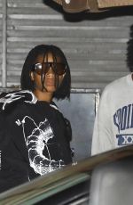 WILLOW SMITH on a Late Dinner Date at Nobu in Malibu 07/27/2023