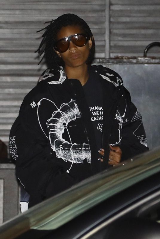WILLOW SMITH on a Late Dinner Date at Nobu in Malibu 07/27/2023