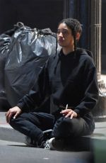 WILLOW SMITH Outside of a Recording Studio in New York 07/05/2023