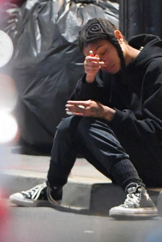 WILLOW SMITH Outside of a Recording Studio in New York 07/05/2023