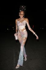 WINNIE HARLOW Arrives at Kyle Kuzma