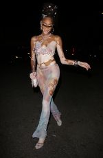 WINNIE HARLOW Arrives at Kyle Kuzma
