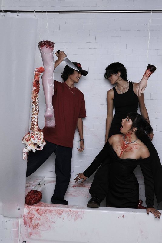 XOCHITL GOMEZ and SASHA CALLE at a Photoshoot, July 2023