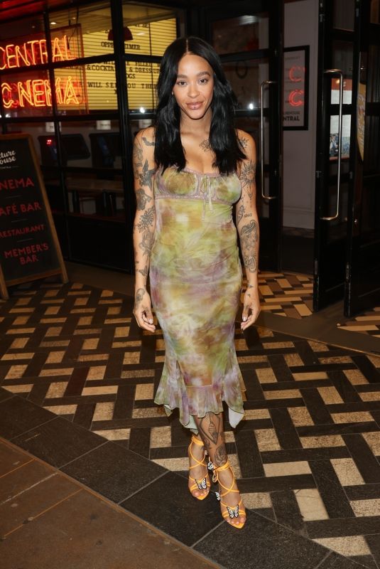 YINKA BOKINNI Arrives at a Barbie Screening in London 07/20/2023