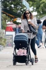 ZAWE ASHTON Out with Her Baby in Primrose Hill 06/20/2023