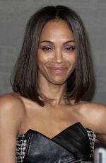 ZOE SALDANA at Special Ops: Lioness Premiere at Tate Britain Museum in London 07/11/2023