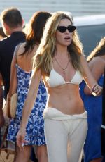 ABIGAIL ABBEY CLANCY and Peter Crouch Out for Lunch CHRISTINE and Frank Lampard in Portugal 08/14/2023