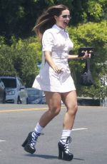 ADDISON RAE Out and About in Los Feliz 08/12/2023