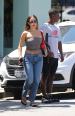 ADDISON RAE Out for Breakfast with a Friend in Los Angeles 08/23/2023