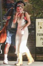 ADDISON RAE Out for Dinner in Los Angeles 08/16/2023