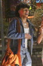 ADDISON RAE Out for Dinner in Los Angeles 08/16/2023