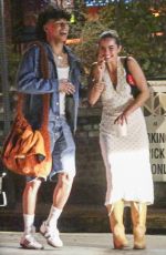ADDISON RAE Out for Dinner in Los Angeles 08/16/2023